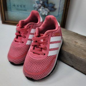 Adidas Pink Slip on Sneaker Kids 5-K